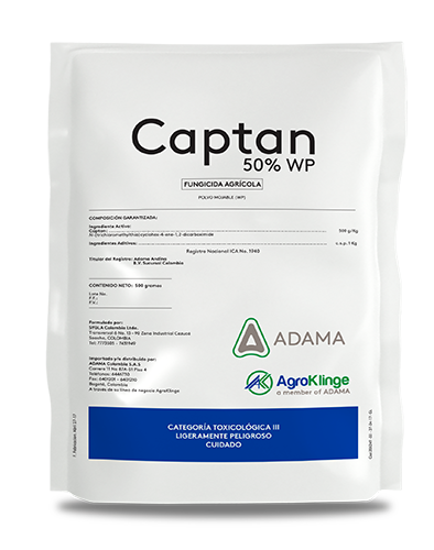 Captan 50 WP X 500 gr web