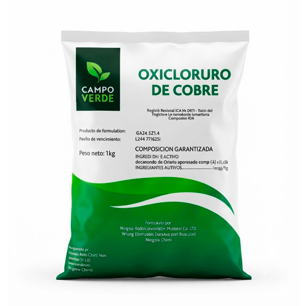 Oxicloruro de Cobre-campoverde